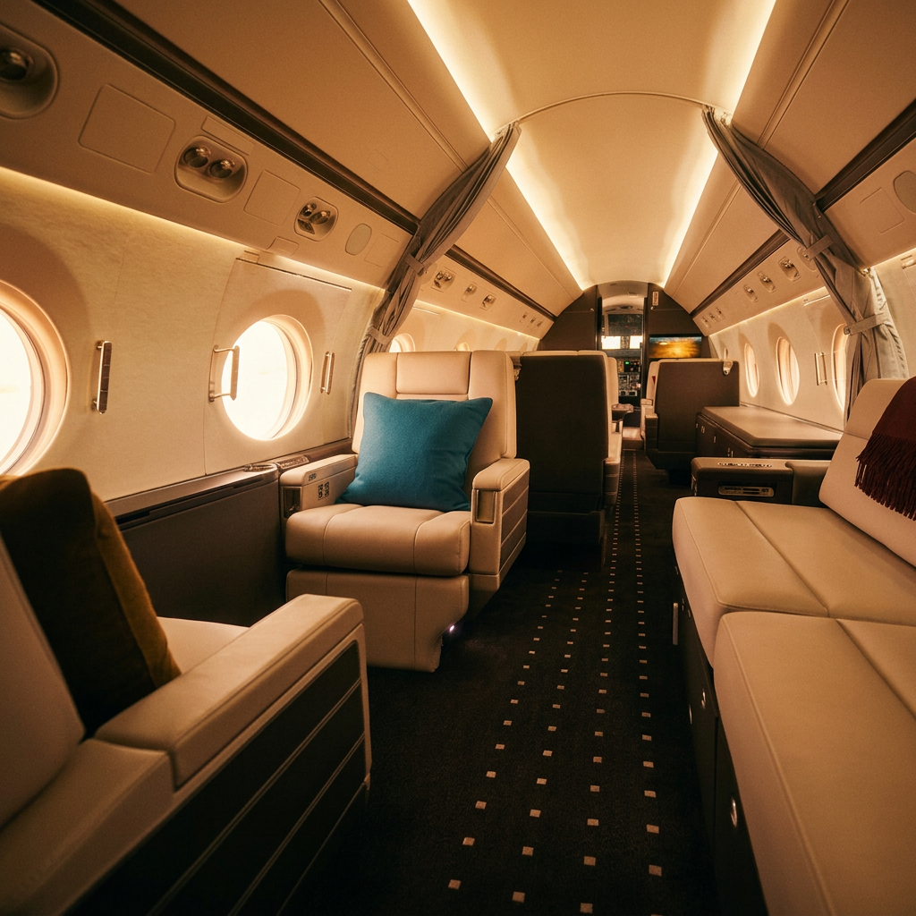 Gulfstream G450 interior 5