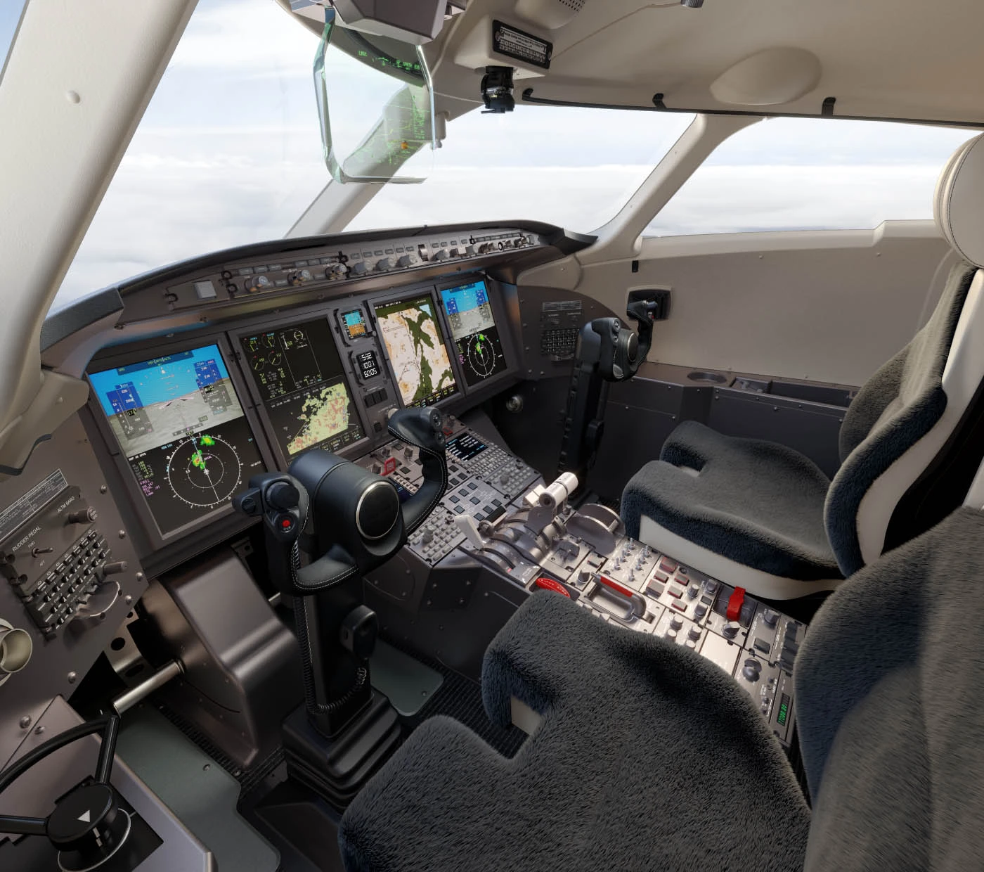 Bombardier Challenger 3500 interior 5